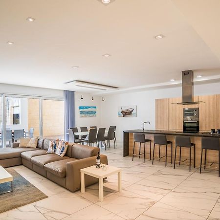 The Sea-Bank Villa Apartments Marsaskala Buitenkant foto