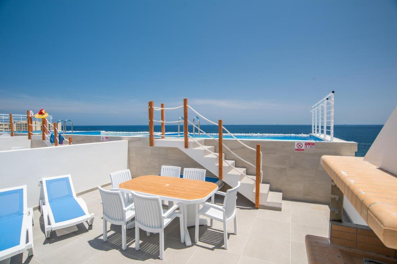 The Sea-Bank Villa Apartments Marsaskala Buitenkant foto