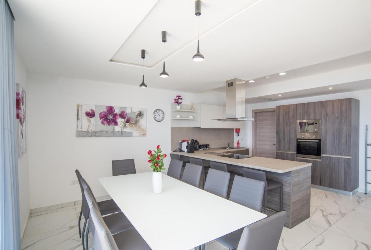 The Sea-Bank Villa Apartments Marsaskala Buitenkant foto