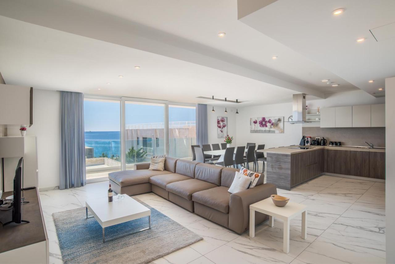 The Sea-Bank Villa Apartments Marsaskala Buitenkant foto